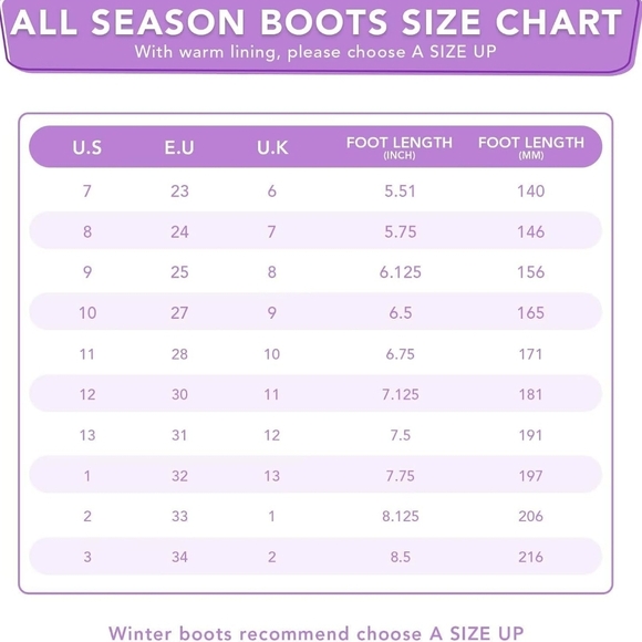 FUNCOO Pink and Purple Glitter Rain Boots with Fur Trim Girls Size 3 - Picture 6 of 7